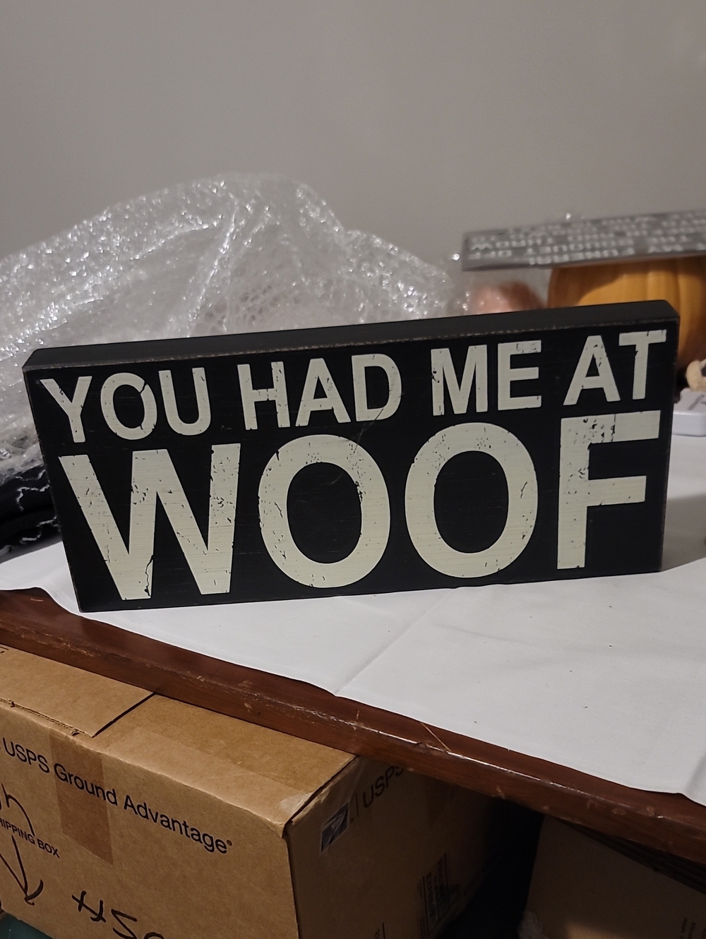 Wooden Sign Nwt
